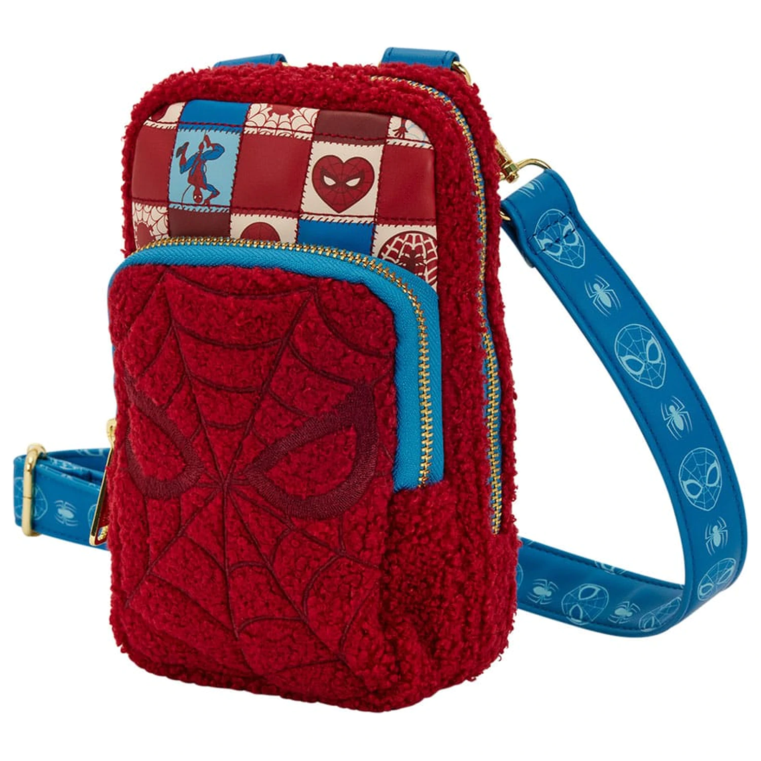 Marvel by Loungefly crossbody kabelka s kapsou na mince na mobilní telefon Spider-Man fotografii produktu