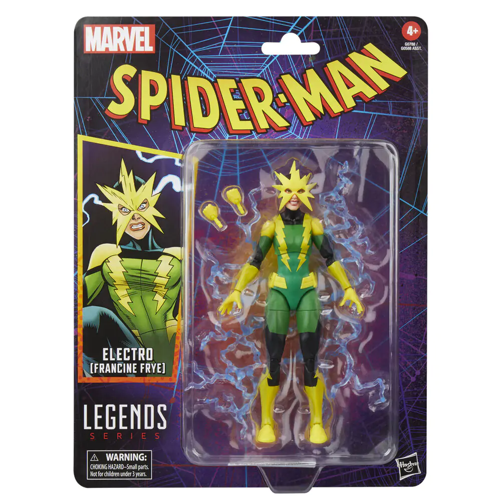 Marvel Spider-Man Electro Francine Frye figurka 15 cm fotografii produktu