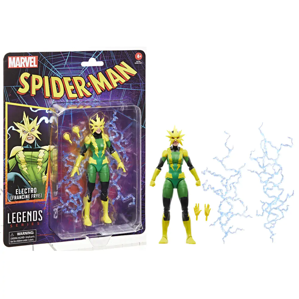 Marvel Spider-Man Electro Francine Frye figurka 15 cm fotografii produktu