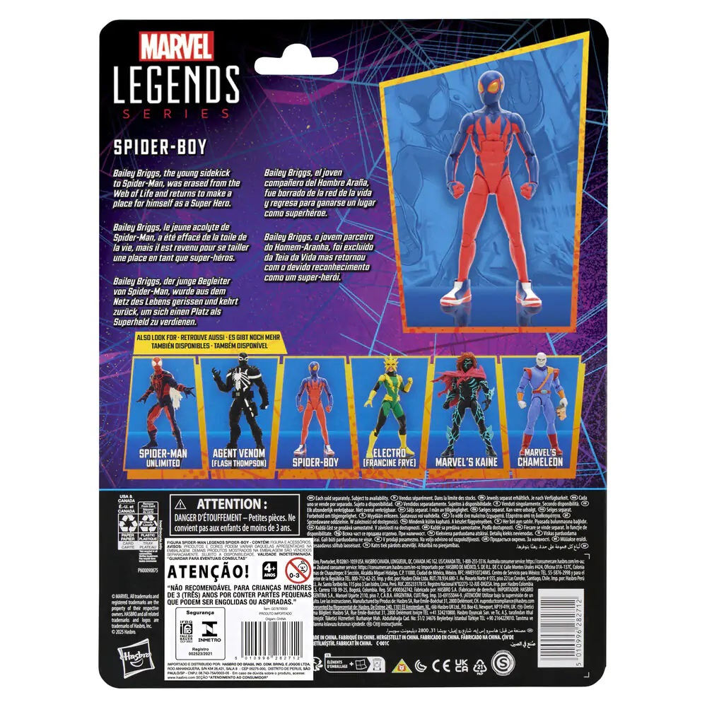 Marvel Spider-Man Spider-Boy figurka 15 cm fotografii produktu