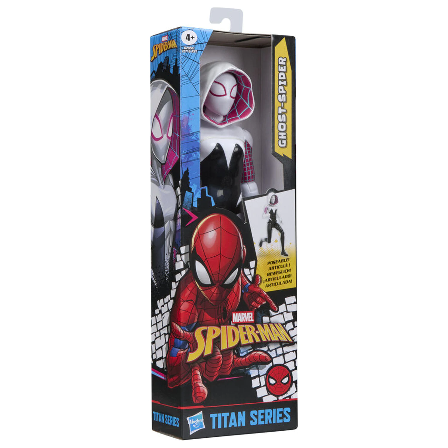 Marvel Spider-Man Titan Series Ghost Spider figurka 30cm fotografii produktu