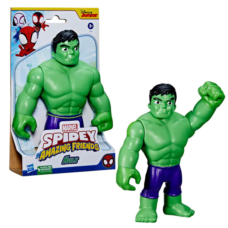Marvel Spidey Amazing Friends Hulk figurka 22cm fotografii produktu