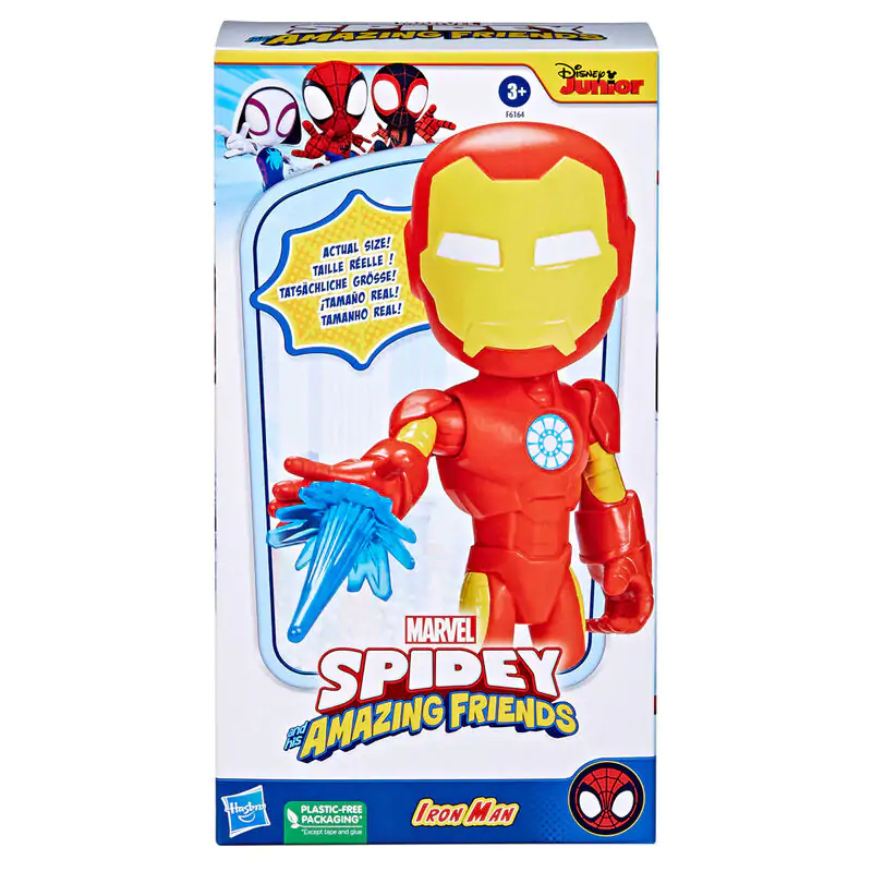 Marvel Spidey Amazing Friends Iron Man figurka 22 cm fotografii produktu