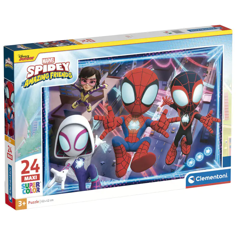 Marvel Spidey Amazing Friends maxi puzzle 24 dílků fotografii produktu