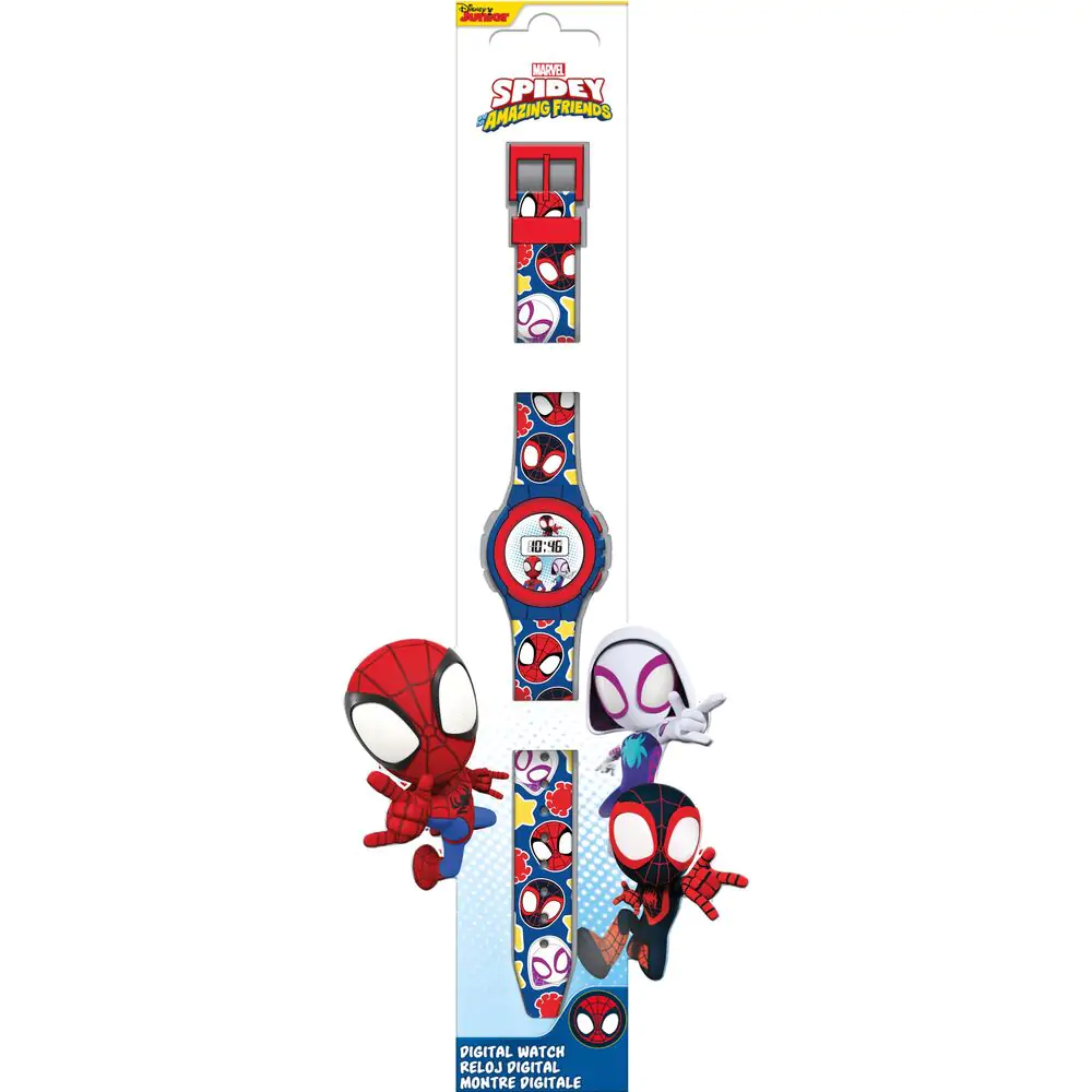 Marvel Spidey and His Amazing Friends digitální hodinky fotografii produktu