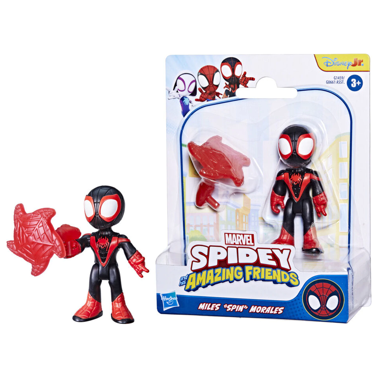 Marvel Spidey Miles Spin Morales figurka 7 cm fotografii produktu