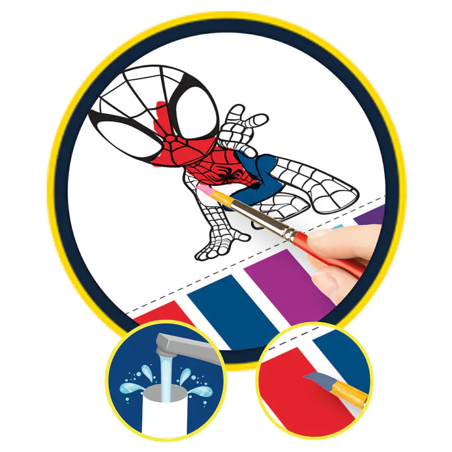 Marvel Spidey cestovní malířský set fotografii produktu