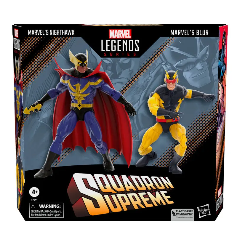 Akční figurka Marvel Squadron Supreme Marvels Nighthawk & Marvels Blur 15 cm fotografii produktu