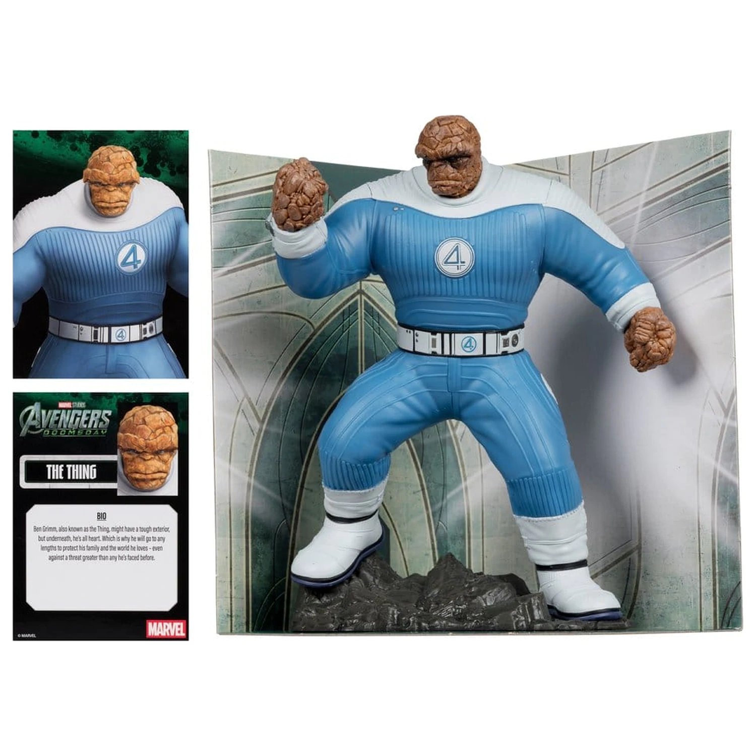 Marvel Studios Soška 1/10 The Thing (Avengers: Doomsday) (Gold Label) 19 cm fotografii produktu