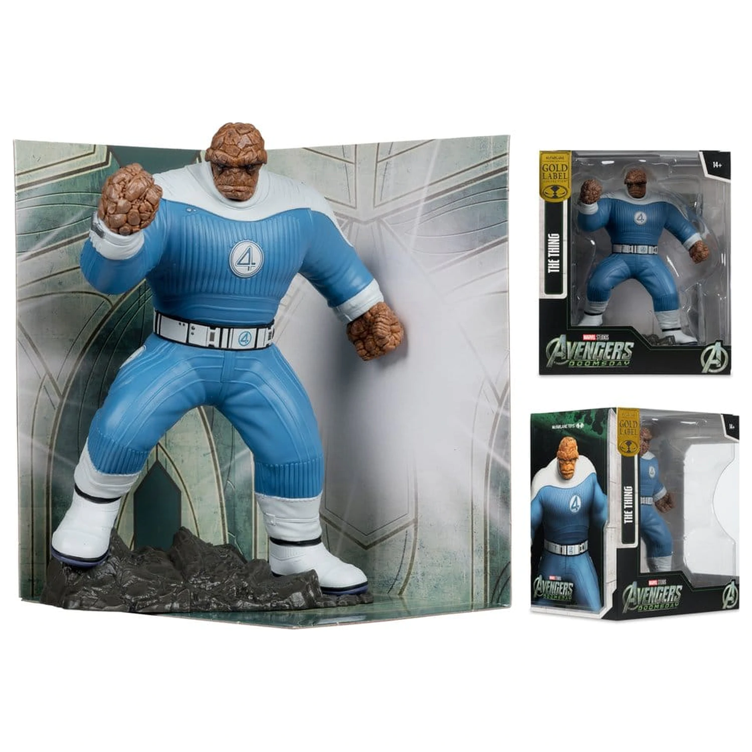 Marvel Studios Soška 1/10 The Thing (Avengers: Doomsday) (Gold Label) 19 cm fotografii produktu