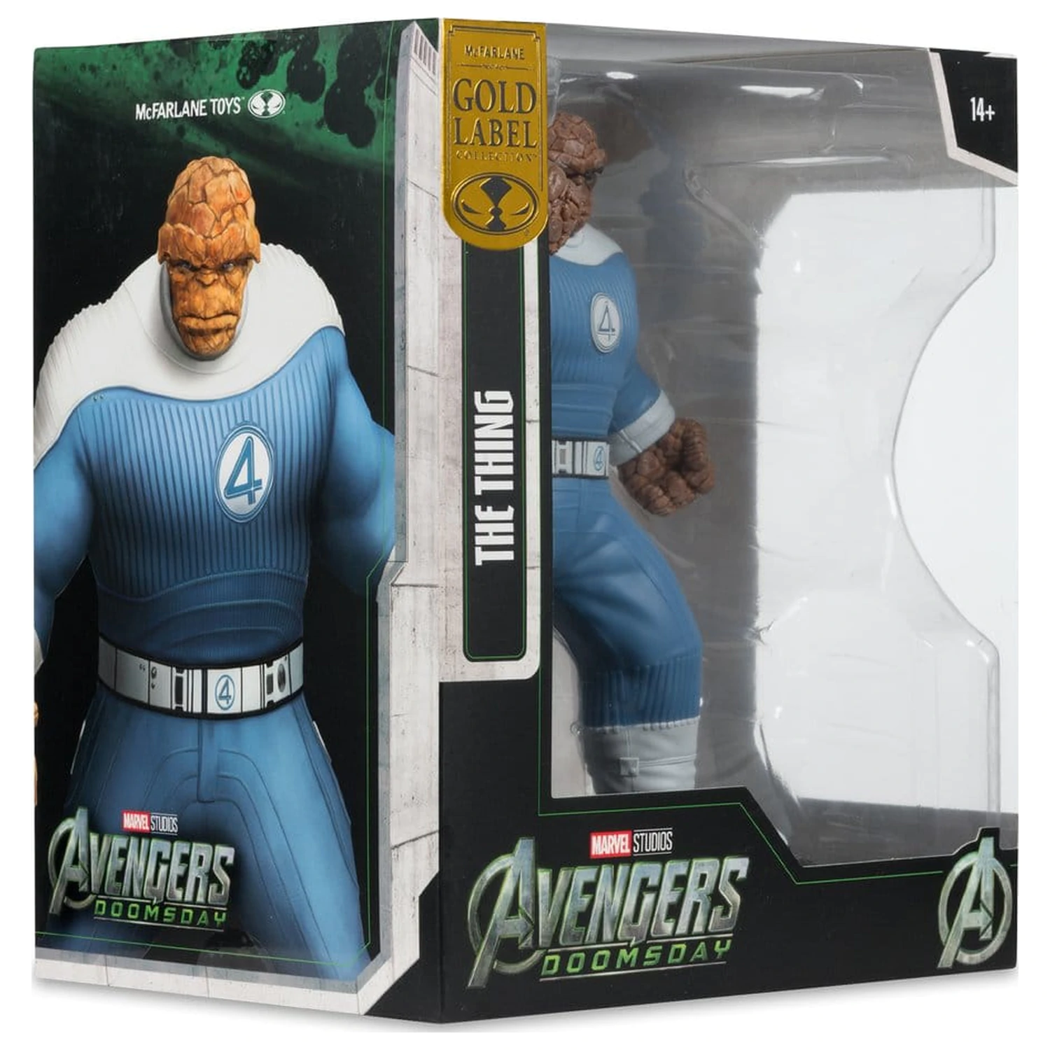 Marvel Studios Soška 1/10 The Thing (Avengers: Doomsday) (Gold Label) 19 cm fotografii produktu
