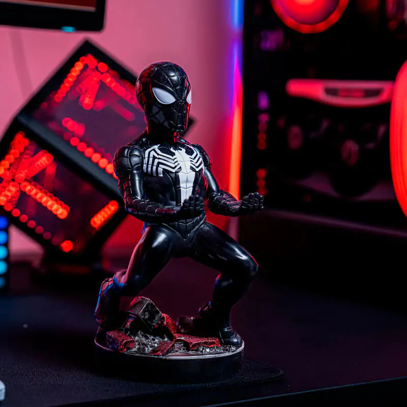 Marvel Symbiote Spider-Man figurka upínací držák Cable guy 21 cm fotografii produktu