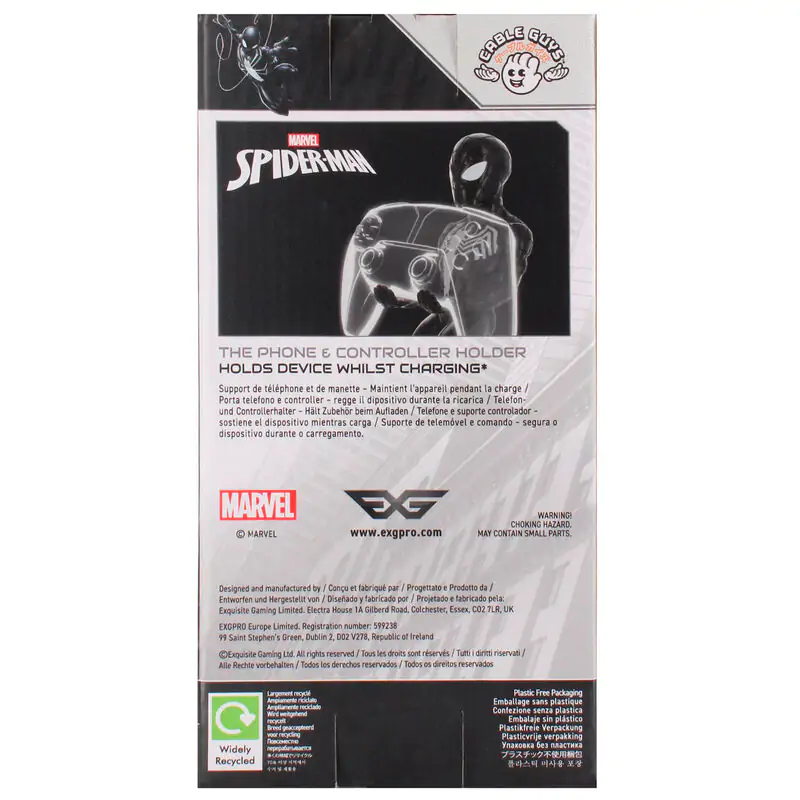 Marvel Symbiote Spider-Man figurka upínací držák Cable guy 21 cm fotografii produktu