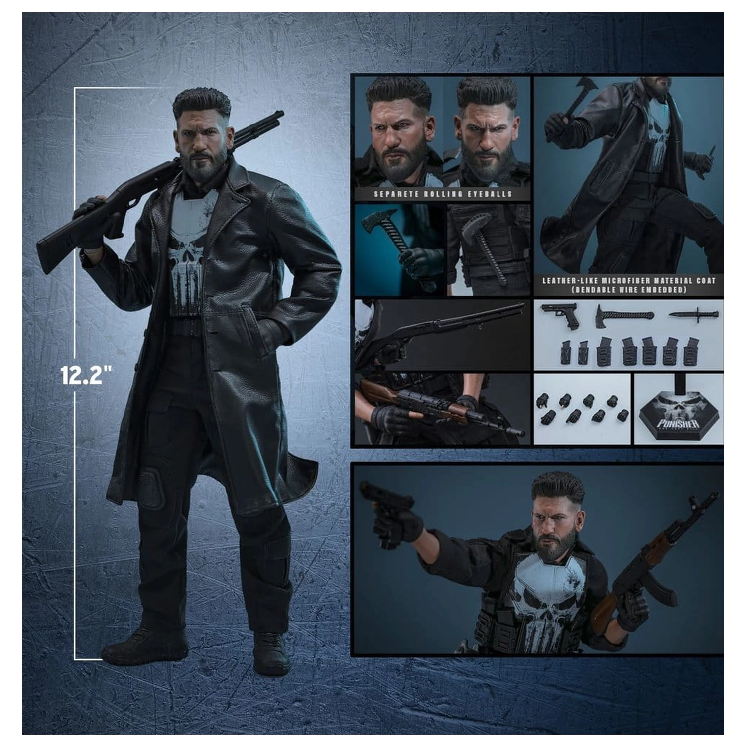 Marvel Television Masterpiece Akční figurka 1/6 The Punisher 31 cm fotografii produktu
