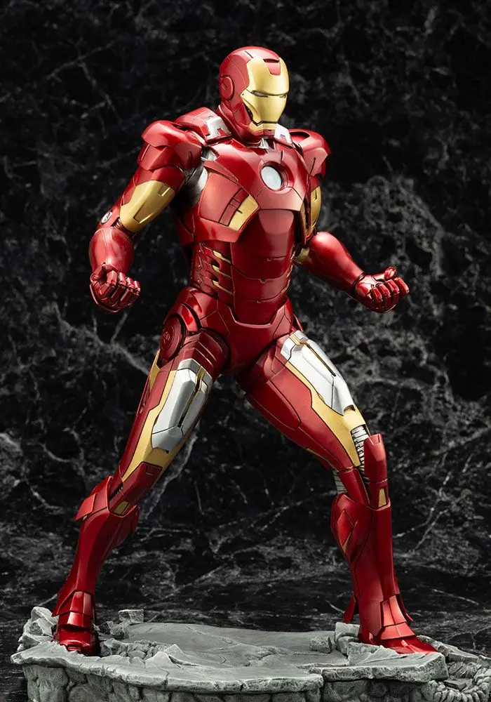 Marvel The Avengers ARTFX PVC socha 1/6 Iron Man Mark 7 32 cm fotografii produktu