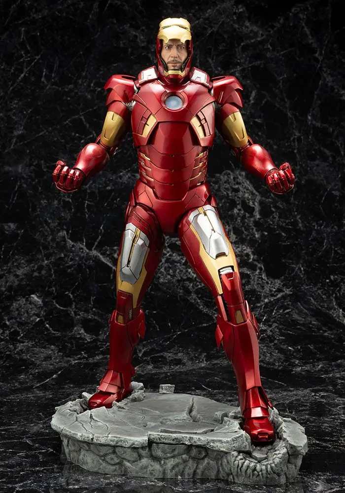 Marvel The Avengers ARTFX PVC socha 1/6 Iron Man Mark 7 32 cm fotografii produktu