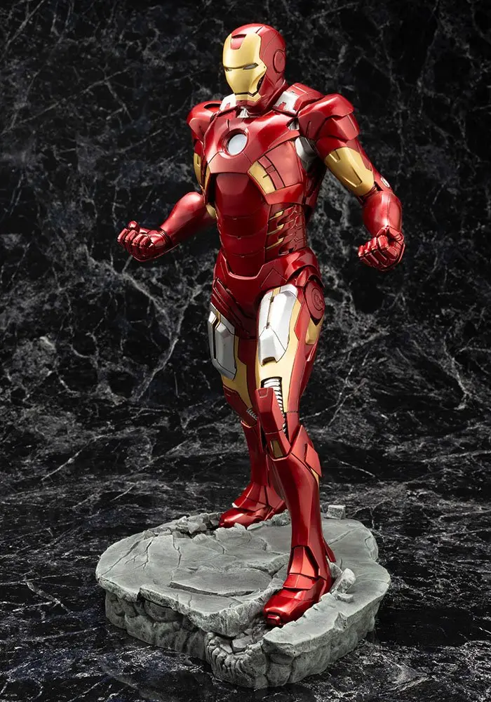 Marvel The Avengers ARTFX PVC socha 1/6 Iron Man Mark 7 32 cm fotografii produktu