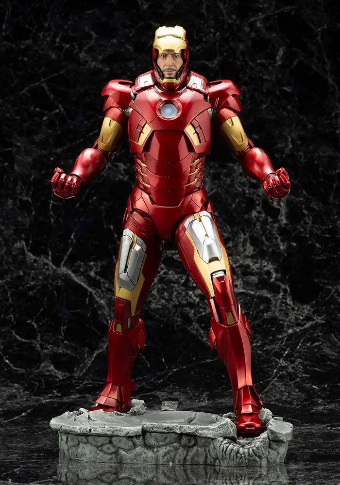Marvel The Avengers ARTFX PVC socha 1/6 Iron Man Mark 7 32 cm fotografii produktu