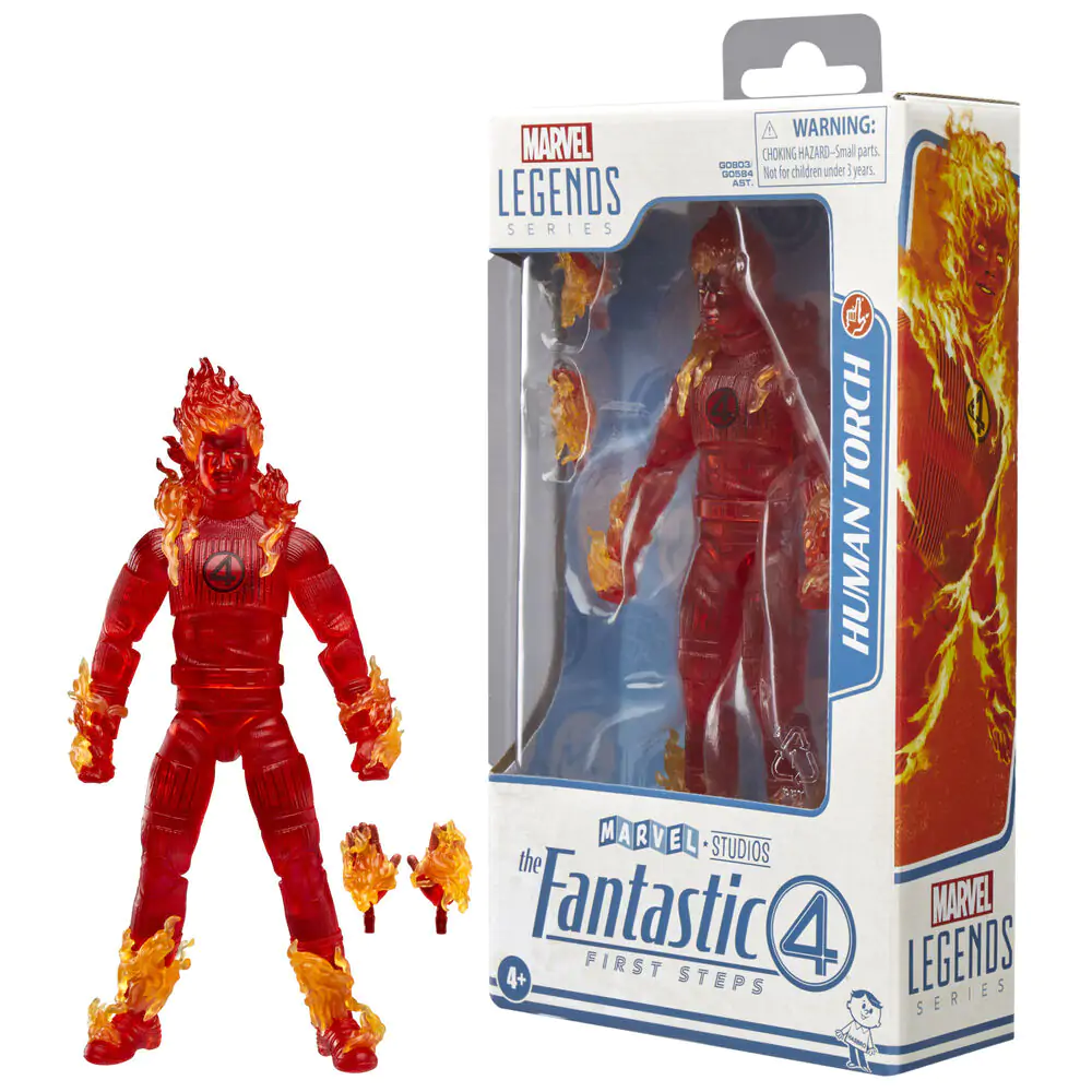 Marvel The Fantastic 4 Human Torch figurka 15 cm fotografii produktu