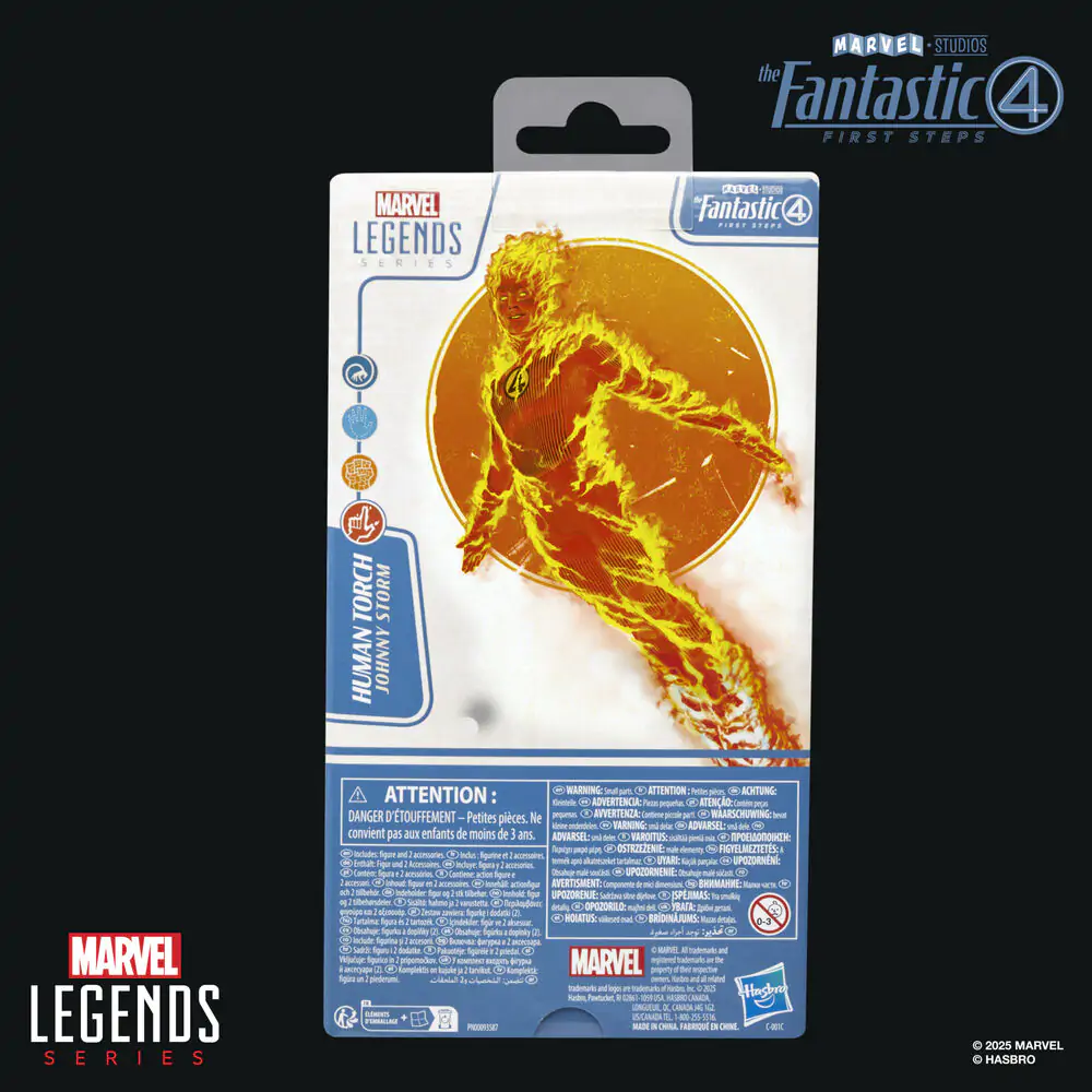 Marvel The Fantastic 4 Human Torch figurka 15 cm fotografii produktu
