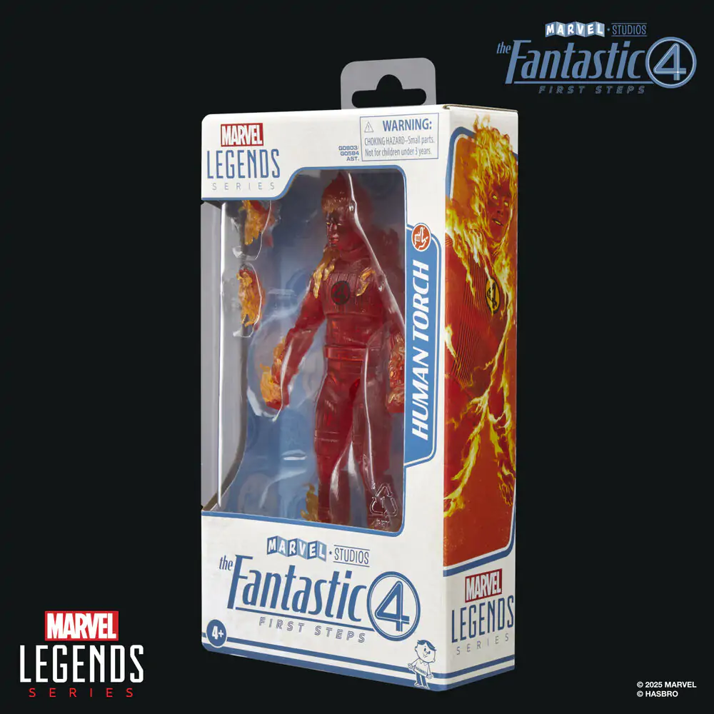 Marvel The Fantastic 4 Human Torch figurka 15 cm fotografii produktu