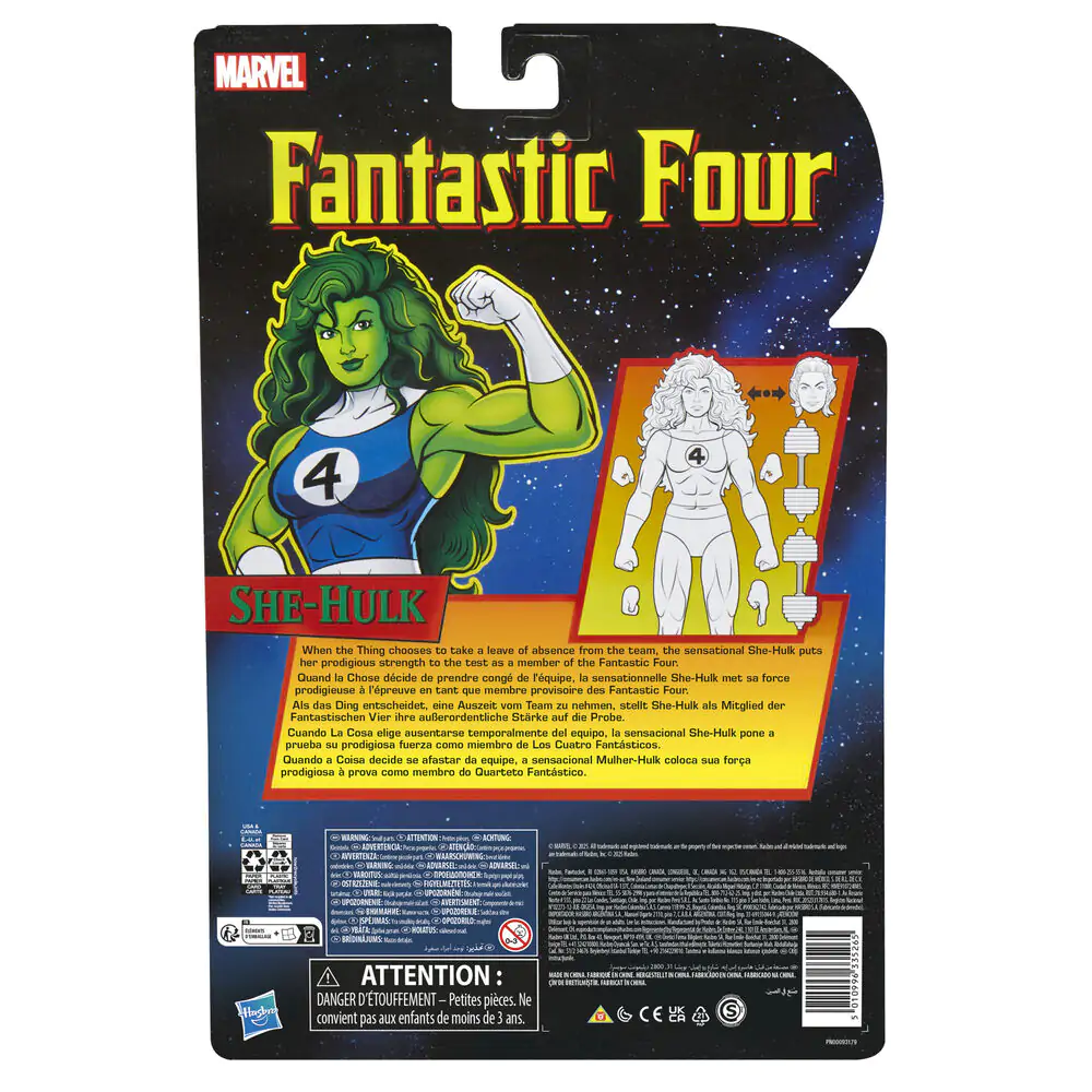 Marvel The Fantastic 4 She-Hulk figurka 15 cm fotografii produktu