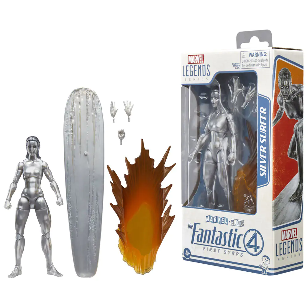 Marvel The Fantastic 4 Silver Surfer figurka 15 cm fotografii produktu
