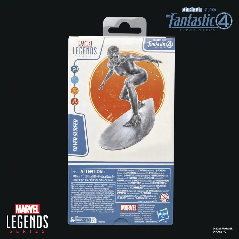 Marvel The Fantastic 4 Silver Surfer figurka 15 cm fotografii produktu