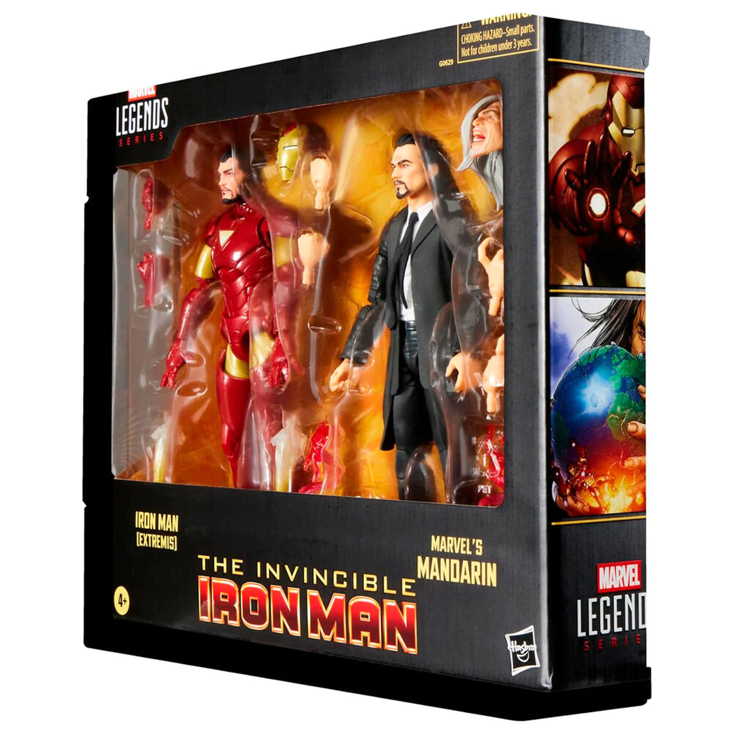 Marvel The Invencible Iron Man - Iron Man Extremis & Marvels Mandarin blister 2 figurek 15cm fotografii produktu
