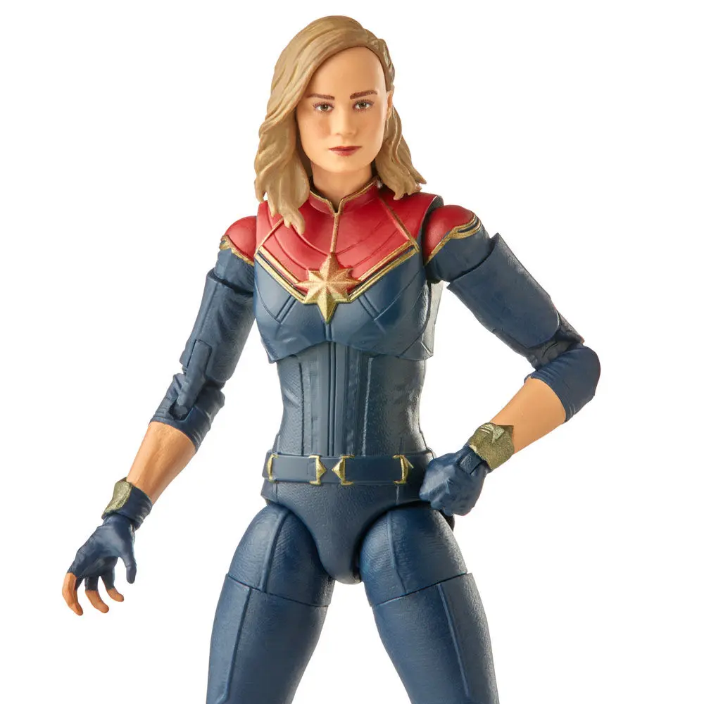 The Marvels Marvel Legends akční figurka Captain Marvel (BAF: Totally Awesome Hulk) 15 cm fotografii produktu