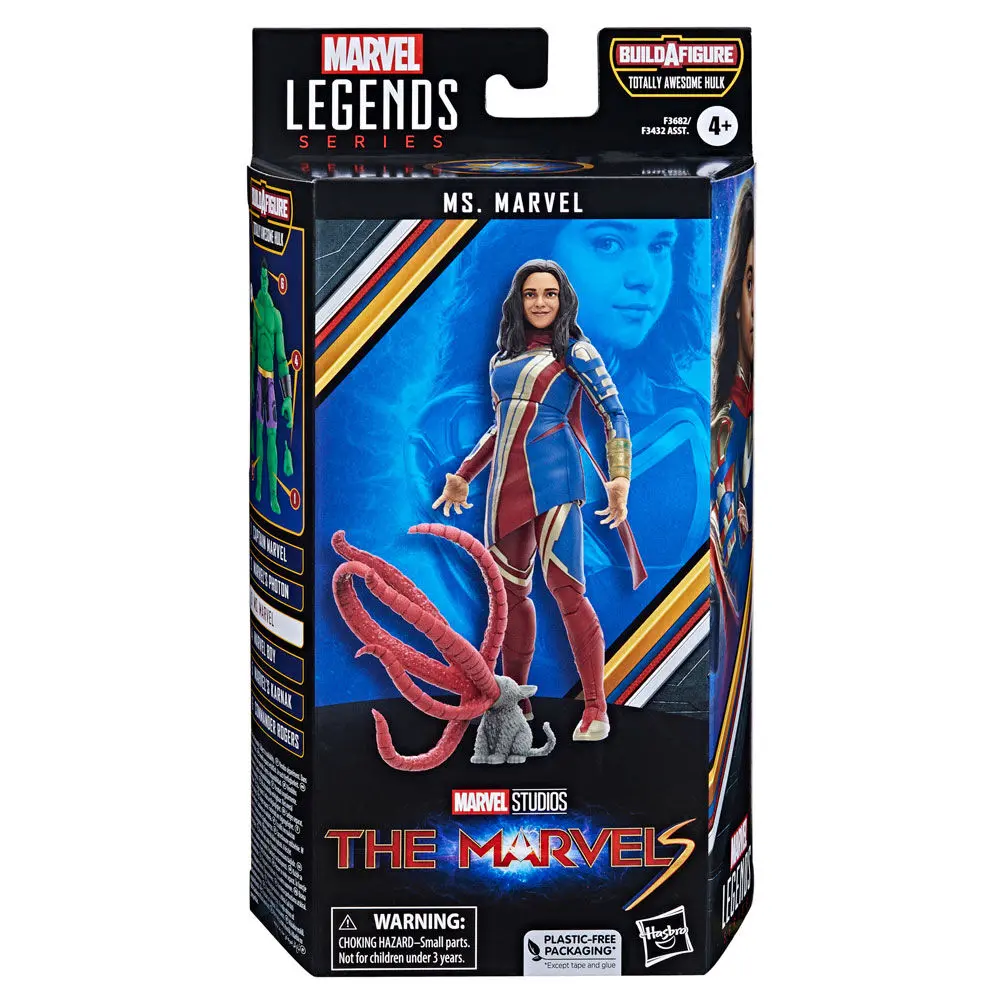 The Marvels Marvel Legends akční figurka Ms. Marvel (BAF: Totally Awesome Hulk) 15 cm fotografii produktu