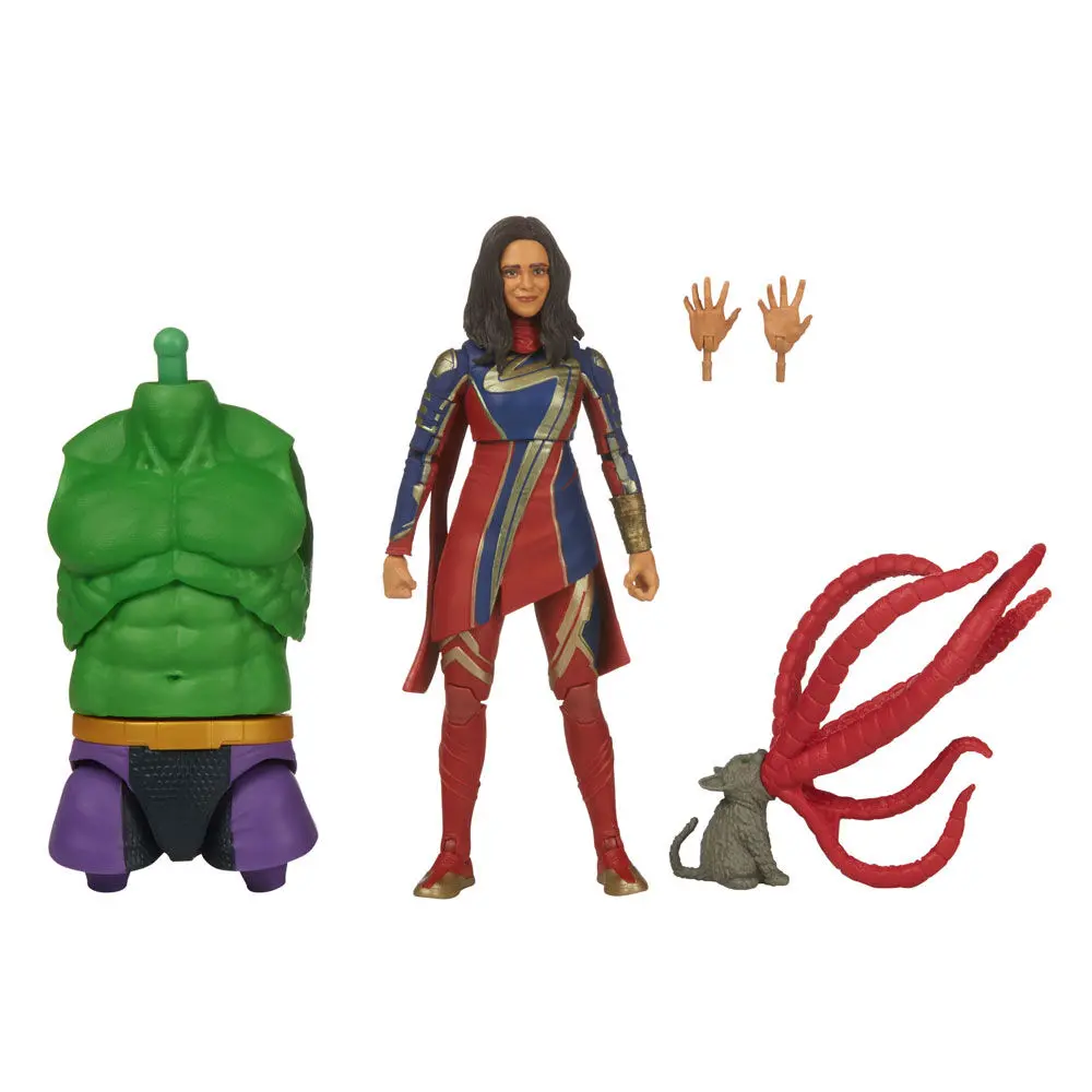 The Marvels Marvel Legends akční figurka Ms. Marvel (BAF: Totally Awesome Hulk) 15 cm fotografii produktu