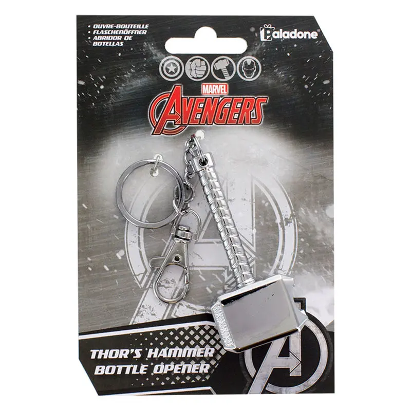 Marvel Keychain s otvírákem na láhve Thorovo kladivo fotografii produktu