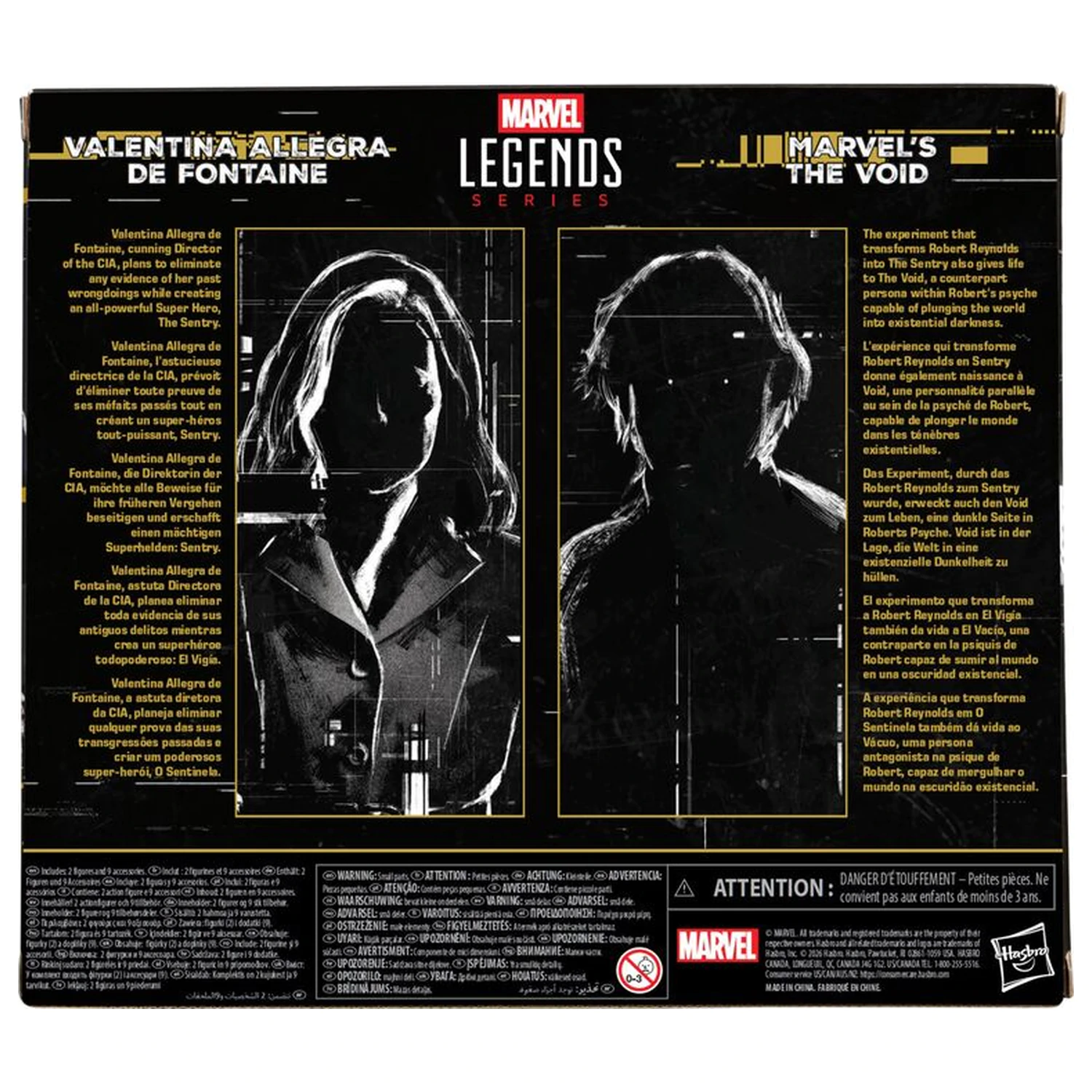 Marvel Thunderbolts Valentina Allegra De Fontaine & Marvels The Void sada 2 figurek 15cm fotografii produktu