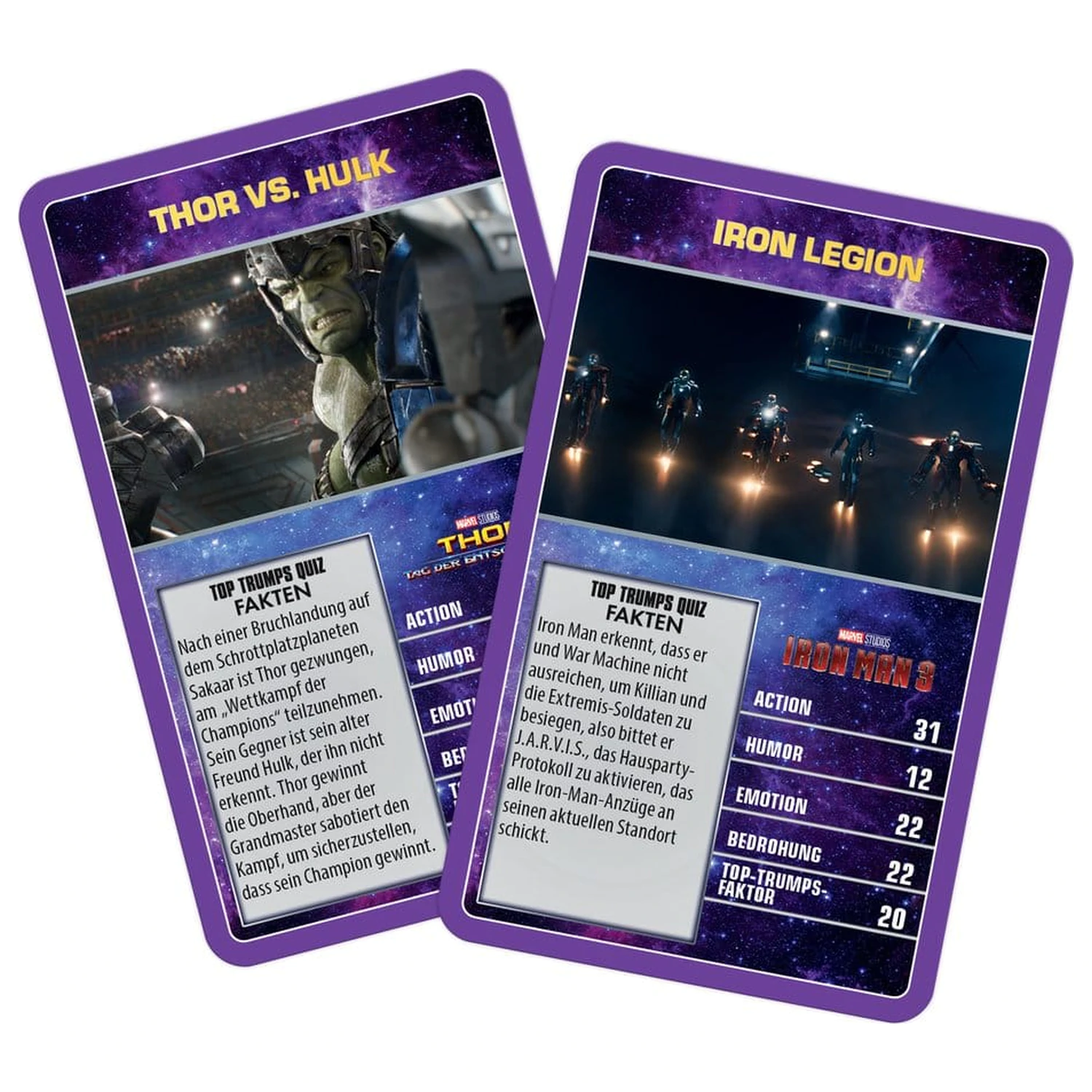 Marvel karetní hra Top Trumps Collectables *německá verze* fotografii produktu