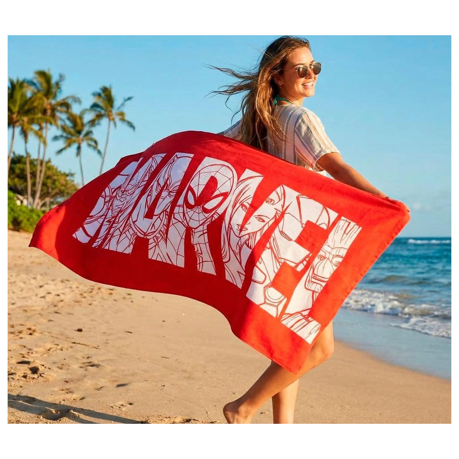 Marvel ručník 90 x 180 cm fotografii produktu