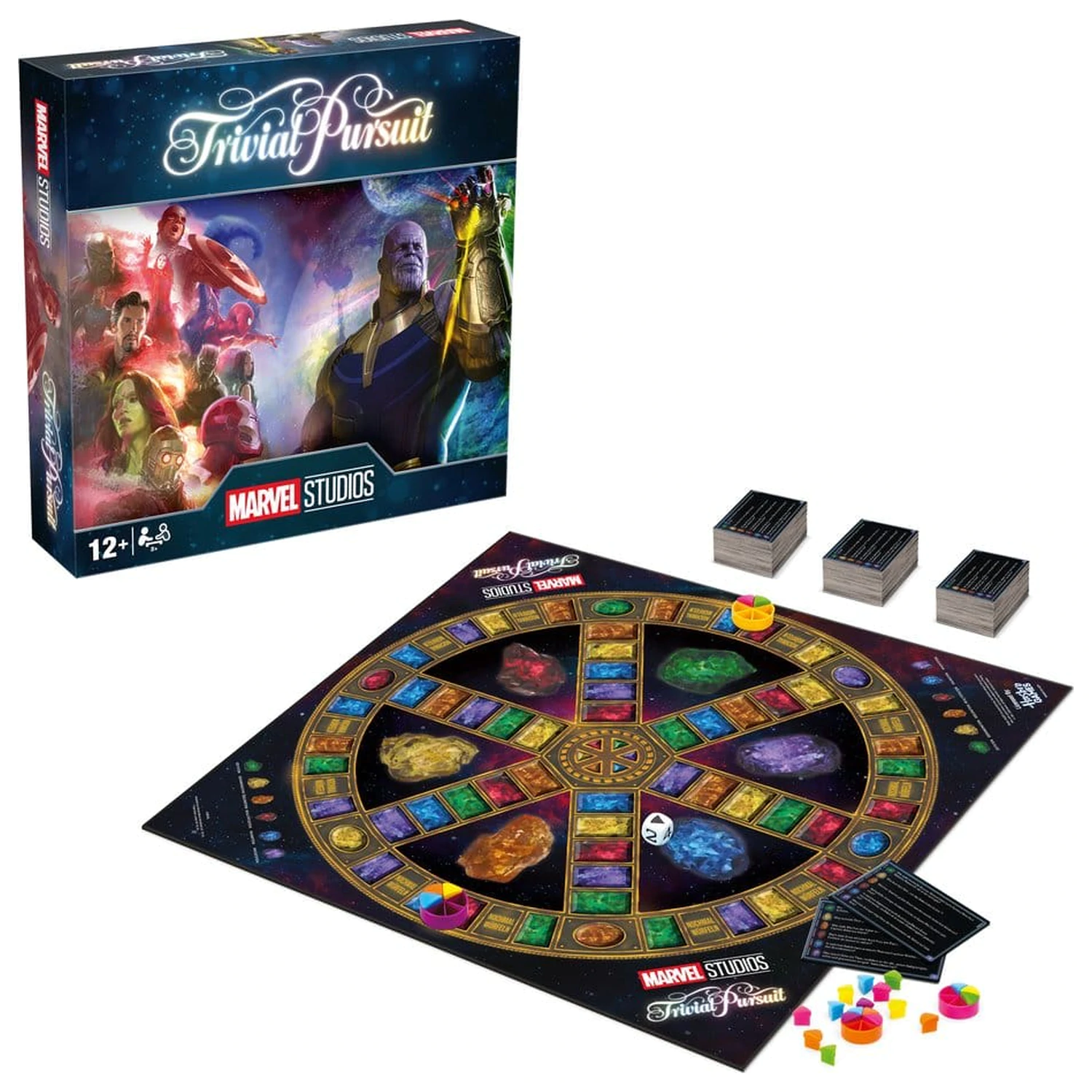 Marvel Desková hra Trivial Pursuit Universe XL *Německá verze* fotografii produktu