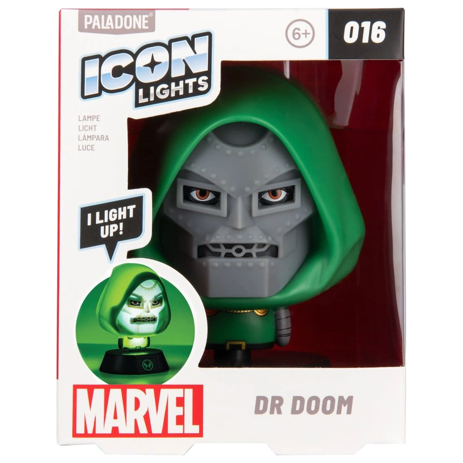 Marvel Universe Icon Světlo Dr Doom 11 cm fotografii produktu
