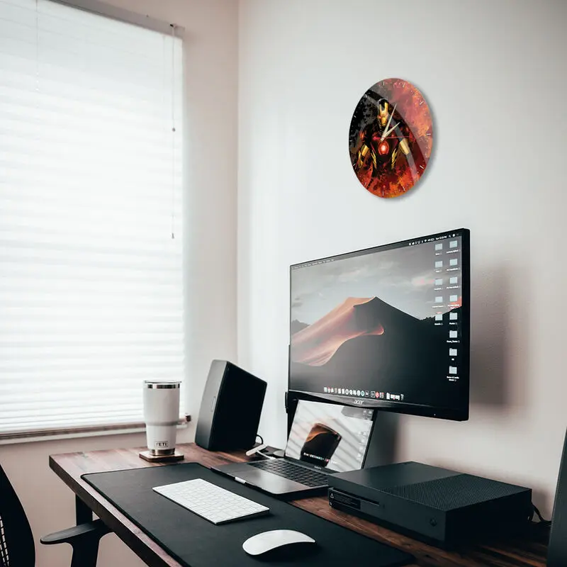 Marvel Iron Man nástěnné hodiny fotografii produktu