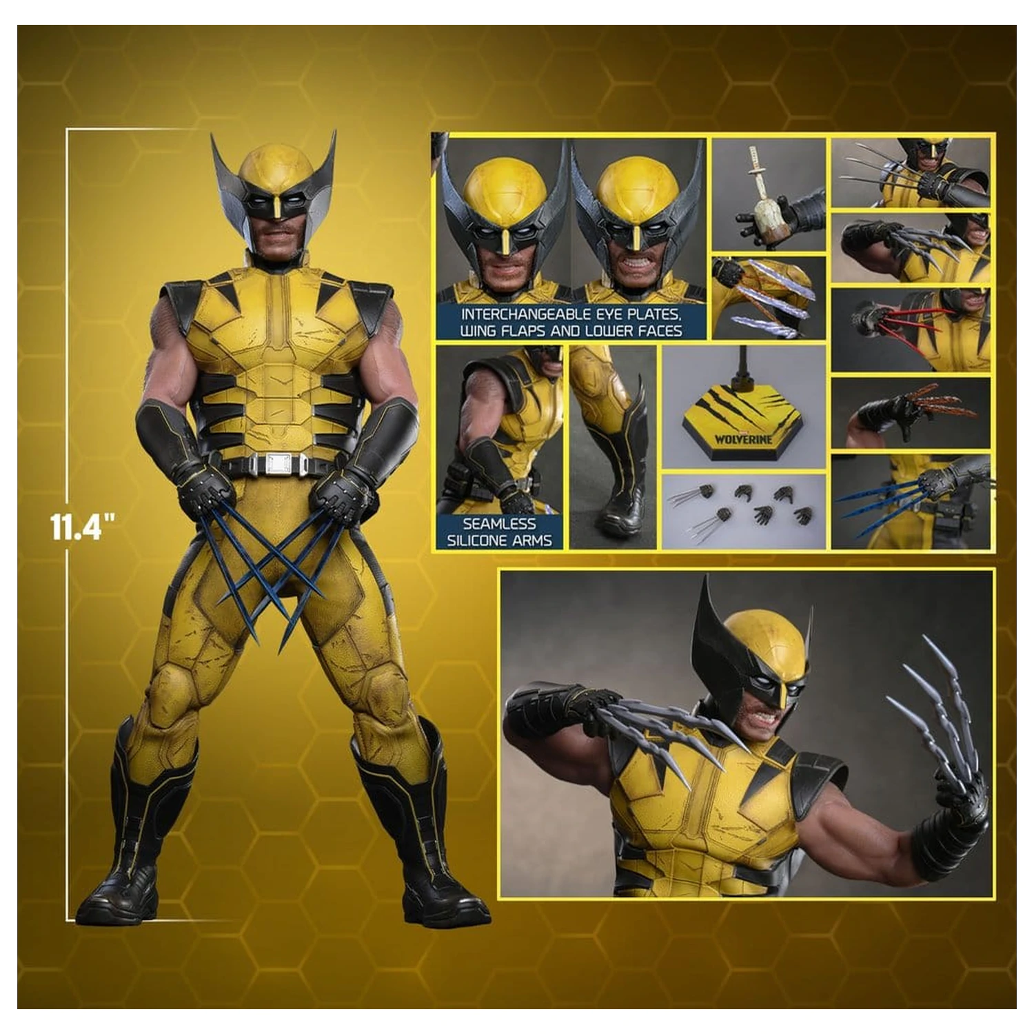 Marvel Video Game Masterpiece akční figurka 1/6 Wolverine 29 cm fotografii produktu