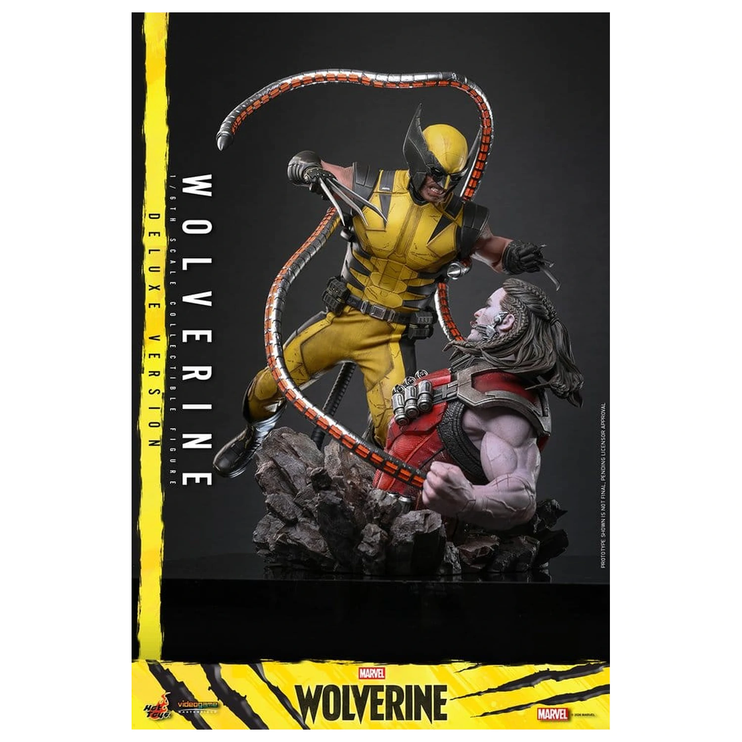 Marvel Video Game Masterpiece akční figurka 1/6 Wolverine (Deluxe Version) 29 cm fotografii produktu