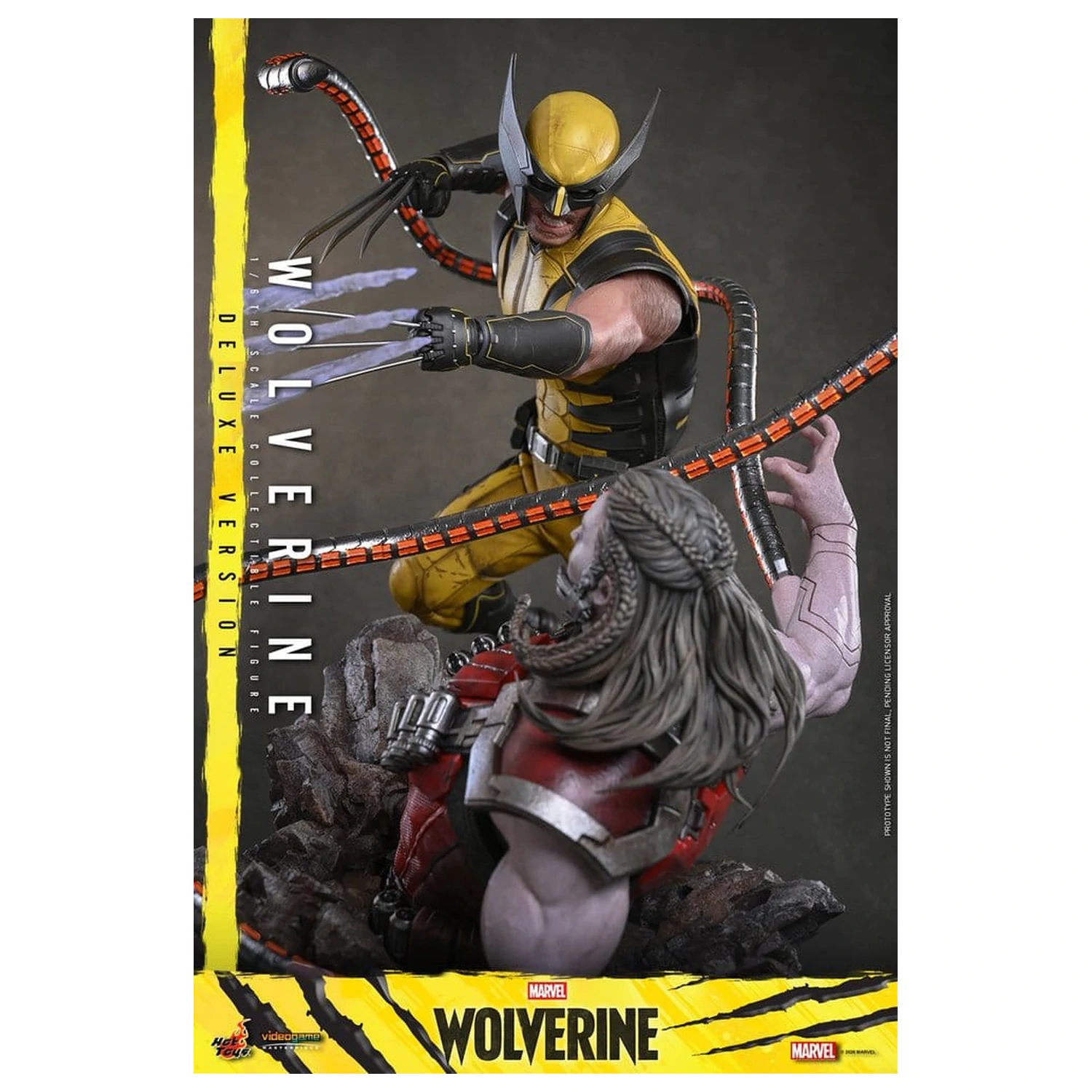 Marvel Video Game Masterpiece akční figurka 1/6 Wolverine (Deluxe Version) 29 cm fotografii produktu