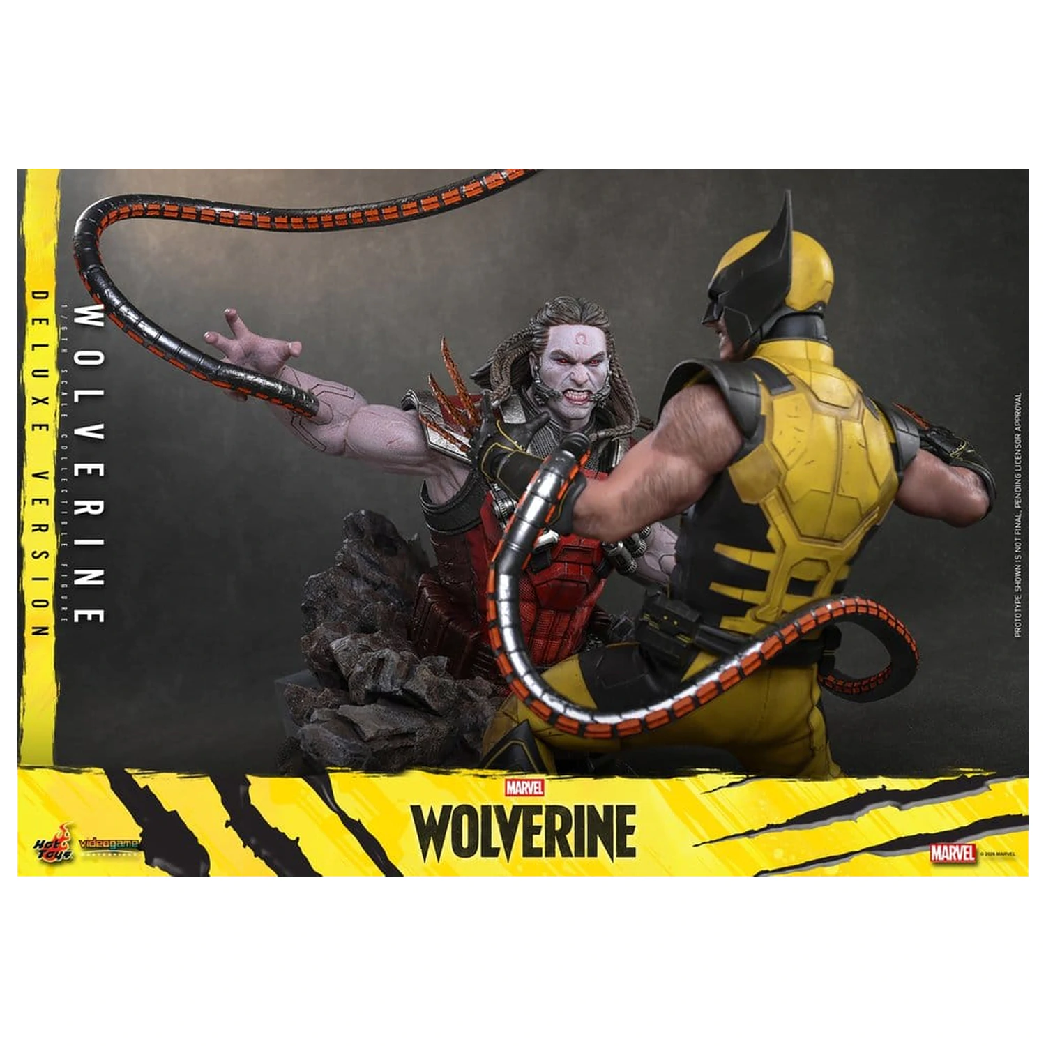 Marvel Video Game Masterpiece akční figurka 1/6 Wolverine (Deluxe Version) 29 cm fotografii produktu