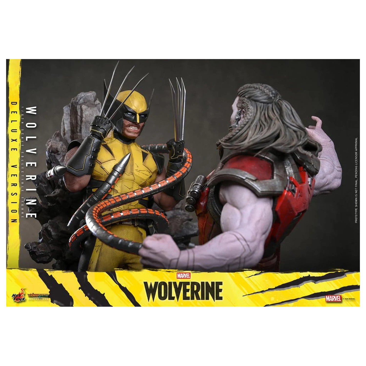 Marvel Video Game Masterpiece akční figurka 1/6 Wolverine (Deluxe Version) 29 cm fotografii produktu