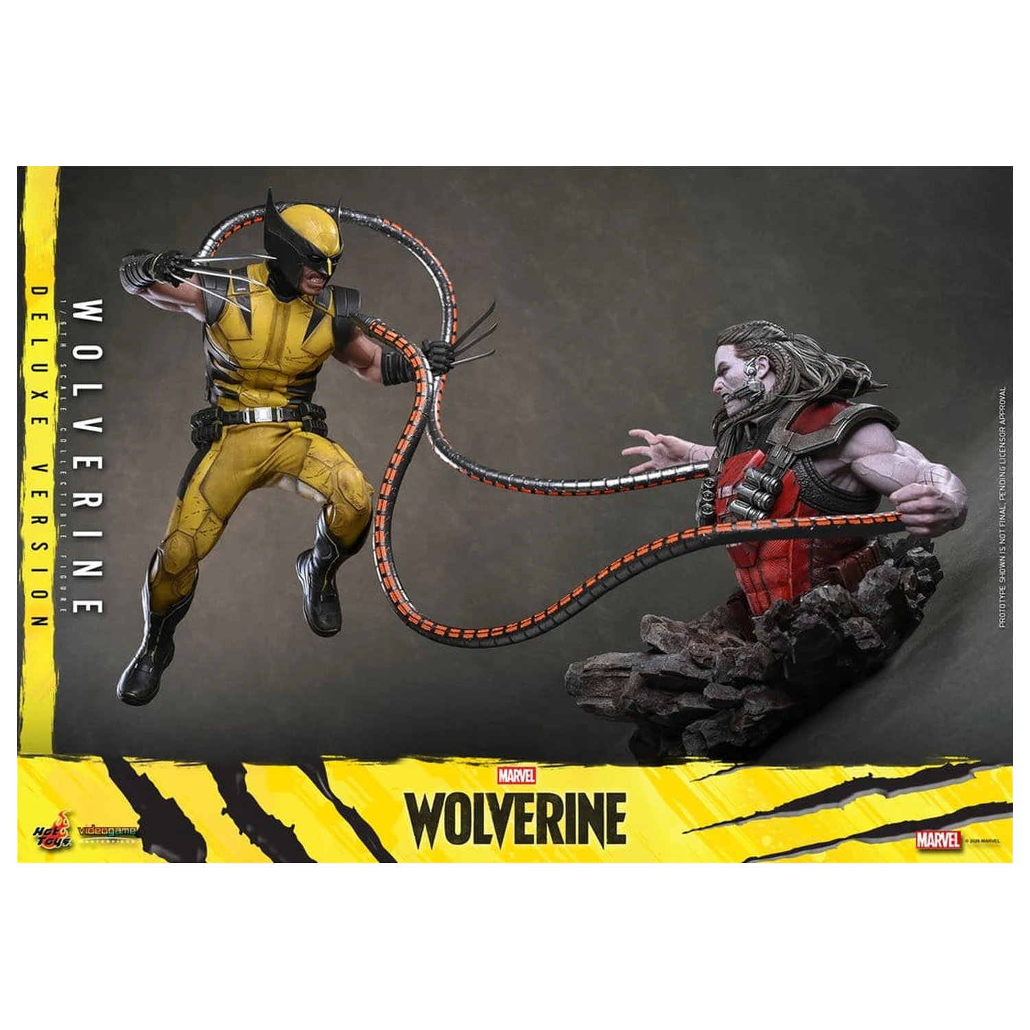 Marvel Video Game Masterpiece akční figurka 1/6 Wolverine (Deluxe Version) 29 cm fotografii produktu