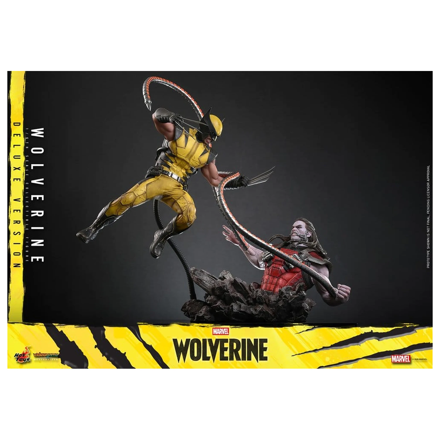 Marvel Video Game Masterpiece akční figurka 1/6 Wolverine (Deluxe Version) 29 cm fotografii produktu