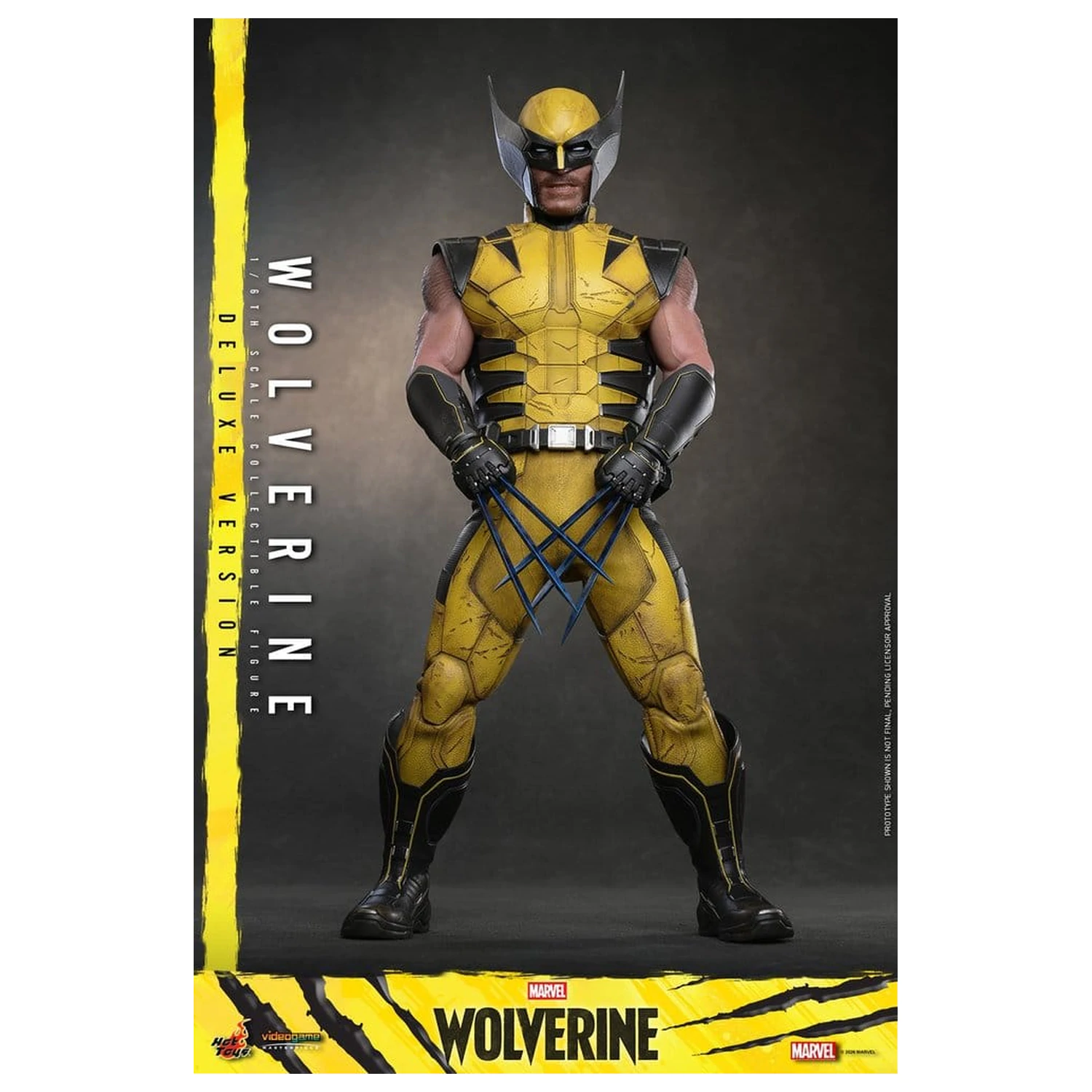 Marvel Video Game Masterpiece akční figurka 1/6 Wolverine (Deluxe Version) 29 cm fotografii produktu