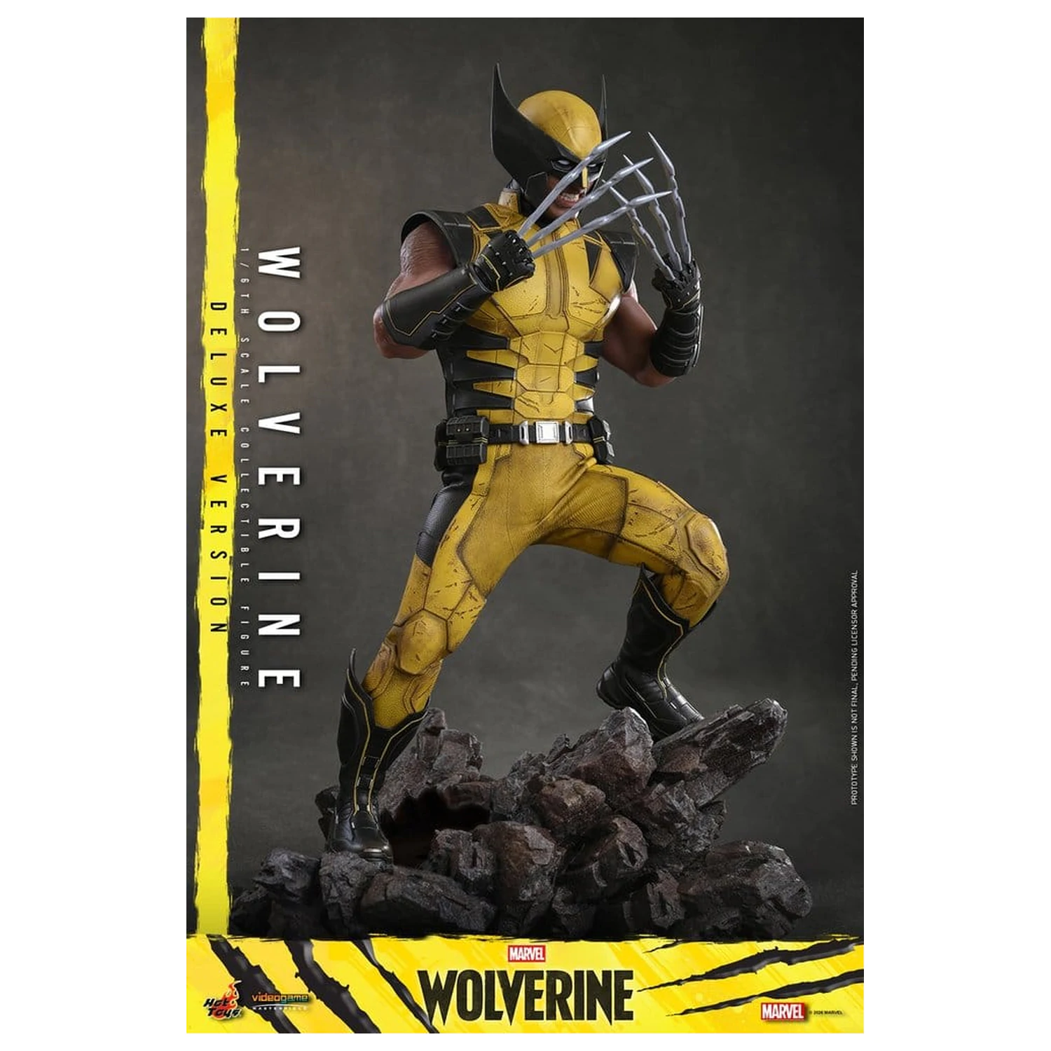 Marvel Video Game Masterpiece akční figurka 1/6 Wolverine (Deluxe Version) 29 cm fotografii produktu