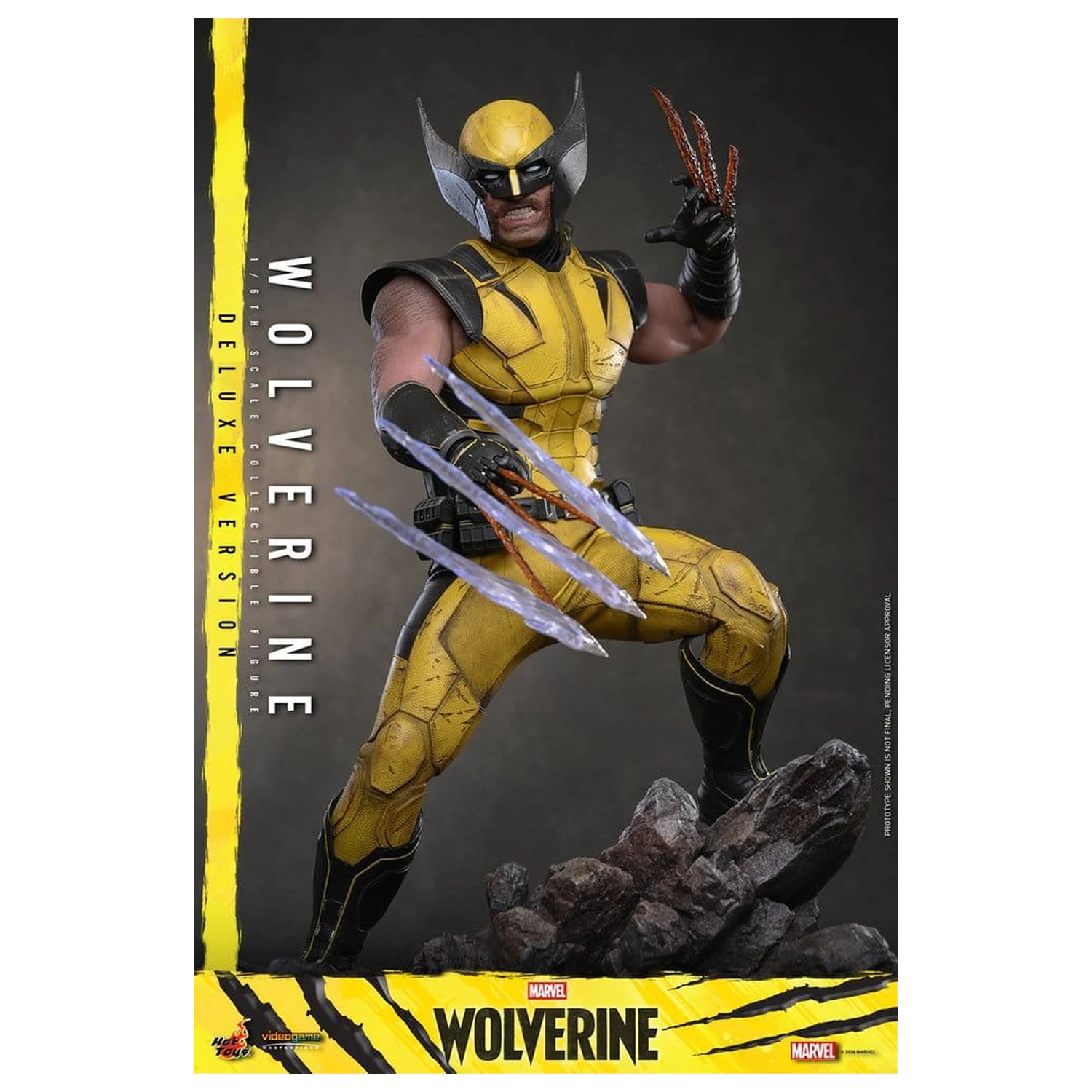 Marvel Video Game Masterpiece akční figurka 1/6 Wolverine (Deluxe Version) 29 cm fotografii produktu