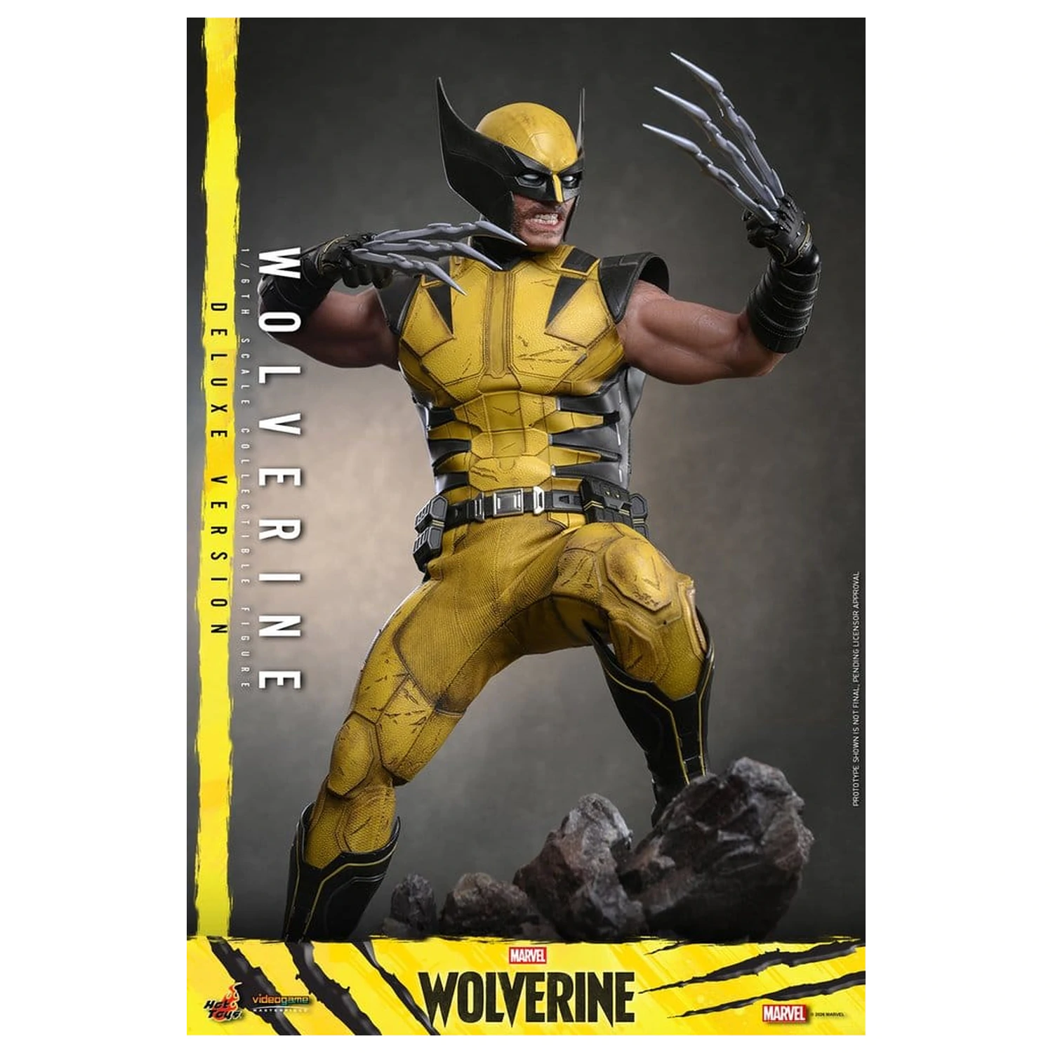 Marvel Video Game Masterpiece akční figurka 1/6 Wolverine (Deluxe Version) 29 cm fotografii produktu